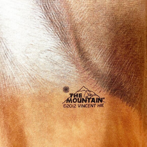 The Mountain Tee Adult XL Big Face Basset Hound Classic T-Shirt Tie-Dye Unisex - Picture 3 of 9